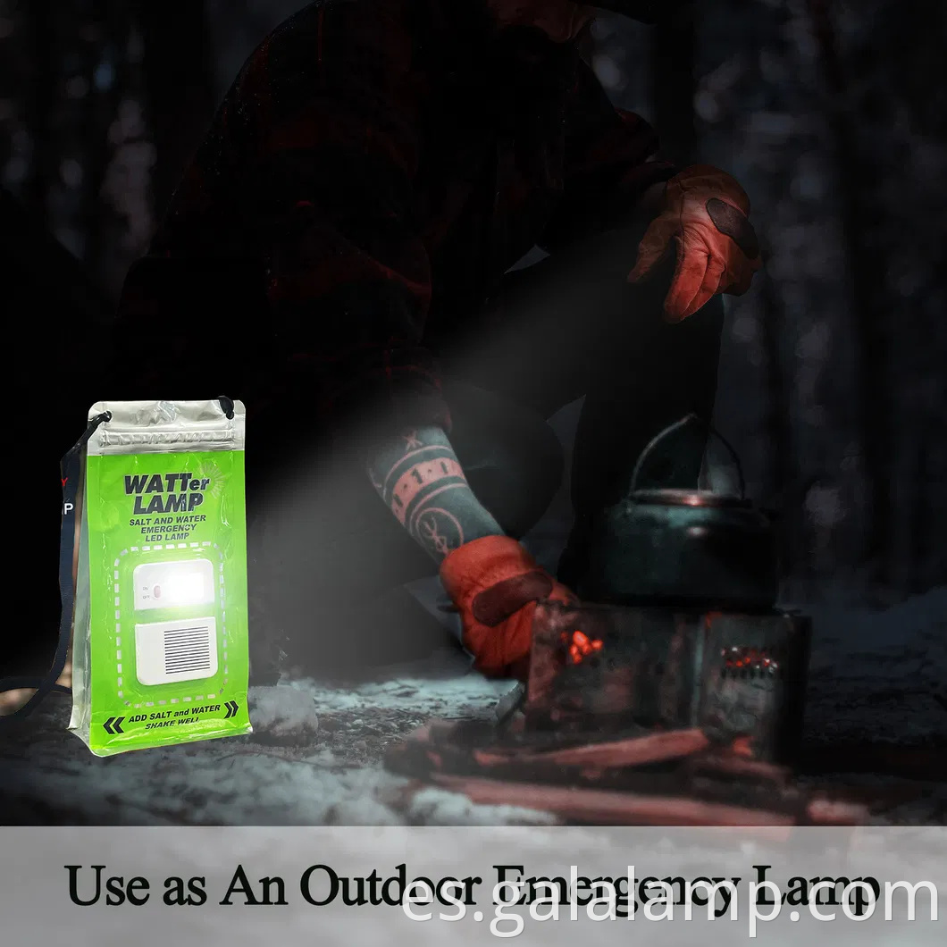 Luz LED versátil definitiva para aventuras para acampar de agua salada